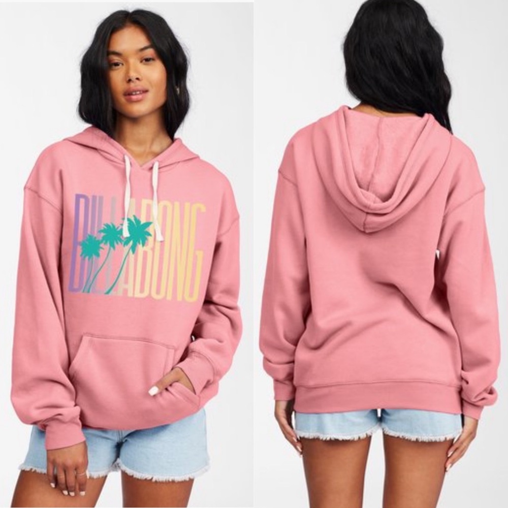 NWT Billabong Pink Hoodie